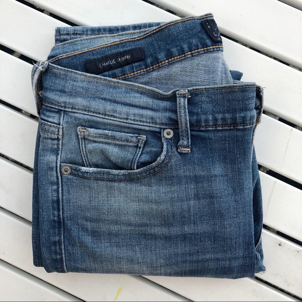 Lucky Brand Charlie Skinny Med Wash